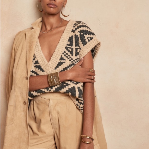 Banana Republic Tops - Banana Republic Heritage Oversized Sweater Vest